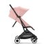 Cybex Orfeo Εργονομικό Καρότσι Περιπάτου Candy Pink & Μαύρος Σκελετός - 4
