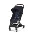 Carucior sport pentru copii CYBEX Orfeo, ergonomic, varianta noua, Dark Blue cu cadru Silver - 1