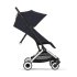 Carucior sport pentru copii CYBEX Orfeo, ergonomic, varianta noua, Dark Blue cu cadru Silver - 4