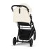 Βρεφικό καρότσι Cybex Gold Beezy, εργονομικό, συλλογή 2024, λευκό καμβά - 3