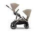 Carucior sport dublu Cybex Gazelle S, pentru copii, compact - Almond Beige - 6