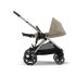 Διπλό καρότσι Cybex Gazelle S, για παιδιά, compact, νέα έκδοση - Almond Beige - 13