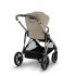 Двойна спортна количка Cybex Gazelle S, детска, компактна, нова версия - Almond Beige - 14