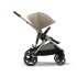 Carucior sport dublu Cybex Gazelle S, pentru copii, compact, varianta noua - Almond Beige - 9