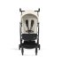 Спортна детска количка Cybex Gold Libelle, компактна, ново издание, Canvas White с черна рамка - 2