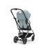 Carucior sport pentru copii Cybex Gold Eezy S Twist+ 2, 360°, varianta noua, Stormy Blue cu cadru Taupe - 4