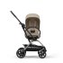 Cybex Gold Eezy S Twist+ 2, 360°, νέα έκδοση, Almond Beige με Taupe πλαίσιο - 2