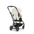 Carucior sport pentru copii Cybex Gold Eezy S Twist+ 2, 360°, varianta noua, Canvas White cu cadru Black - 4