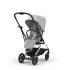 Cybex Gold Eezy S Twist+ 2, 360°, νέα έκδοση, Fog Grey με ασημί πλαίσιο - 3
