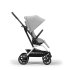 Cybex Gold Eezy S Twist+ 2, 360°, νέα έκδοση, Fog Grey με ασημί πλαίσιο - 4