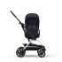 Cybex Gold Eezy S Twist+ 2, 360°, νέα έκδοση, Σκούρο Μπλε με Ασημί πλαίσιο - 2