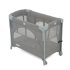 Patut pliabil Joie Kubbie Sleep pentru copii, Foggy Gray, co-sleeping  - 4