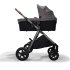 Carucior 3 in 1 pentru copii Joie Parcel Signature, Carbon cu landou Ramble XL Carbon si Scoica auto i-Gemm Shale - 2