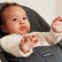 Balansoar pentru copii BabyBjorn Bliss, cu aspect delicat de petala, Anthracite - 8