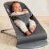 Balansoar pentru copii BabyBjorn Bliss, cu aspect delicat de petala, Anthracite - 10
