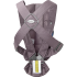 Marsupiu pentru bebelusi BabyBjorn Mini, Bumbac, anatomic cu multiple pozitii - Dark Purple - 2