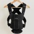 Marsupiu pentru bebelusi BabyBjorn Mini, anatomic, tesatura tricot, Black - 2