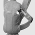 Кош за новородено BabyBjorn Mini, 3D Mesh, анатомичен - Сив - 1