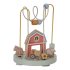 Jucarie din lemn FSC Little Dutch spirala cu activitati - Little Farm - 1