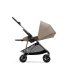 Παιδικό καρότσι Cybex Melio 2 σε 1, με πορτμπαγκάζ, συλλογή 2024, Almond Beige - 4