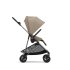 Παιδικό καρότσι Cybex Melio 2 σε 1, με πορτμπαγκάζ, συλλογή 2024, Almond Beige - 5