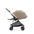 Carucior 2 in 1 Cybex Melio pentru copii, cu landou, colectia 2024, Almond Beige - 7