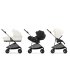 Carucior 3 in 1 Cybex Melio pentru copii, colectia 2024, cu landou si scoica Cloud G Plus, Canvas White - 1