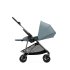 Детска количка 3 в 1 Cybex Melio, колекция 2024, с кош и кора Cloud G Plus, Stormy Blue - 5