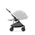 Παιδικό καρότσι Cybex Melio 2 σε 1, με πορτμπαγκάζ, συλλογή 2024, Fog Grey - 7