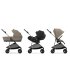 Детска количка 3 в 1 Cybex Melio, колекция 2024, с кош и кора Cloud G Plus, Fog Grey - 17