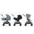 Детска количка 3 в 1 Cybex Melio, колекция 2024, с кош и кора Cloud G Plus, Fog Grey - 18