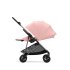 Παιδικό καρότσι Cybex Melio 2 σε 1, με πορτμπαγκάζ, συλλογή 2024, Candy Pink - 7