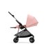Παιδικό καρότσι Cybex Melio 2 σε 1, με πορτμπαγκάζ, συλλογή 2024, Candy Pink - 4