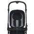 Carucior 3 in 1 Cybex Melio Carbon, pentru copii, editie 2024, cu landou si scoica Cloud G Plus, Magic Black - 11