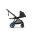Διπλό καρότσι Cybex e-Gazelle S, παιδικό, ηλεκτρικό, Moon Black με Μαύρο σκελετό - 16