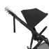 Διπλό καρότσι Cybex e-Gazelle S, παιδικό, ηλεκτρικό, Moon Black με Μαύρο σκελετό - 10