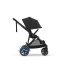 Διπλό καρότσι Cybex e-Gazelle S, παιδικό, ηλεκτρικό, Moon Black με Μαύρο σκελετό - 13