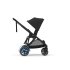 Διπλό καρότσι Cybex e-Gazelle S, παιδικό, ηλεκτρικό, Moon Black με Μαύρο σκελετό - 14