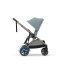 Διπλό καρότσι Cybex e-Gazelle S, για παιδιά, ηλεκτρικό, Stormy Blue με Taupe σκελετό - 14