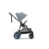 Carucior sport dublu Cybex e-Gazelle S, pentru copii, electric, Stormy Blue cu cadru Taupe - 13