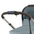 Διπλό καρότσι Cybex e-Gazelle S, για παιδιά, ηλεκτρικό, Stormy Blue με Taupe σκελετό - 11