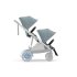 Детска двойна количка Cybex e-Gazelle S, електрическа, Stormy Blue с рамка Taupe - 8