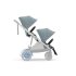 Διπλό καρότσι Cybex e-Gazelle S, για παιδιά, ηλεκτρικό, Stormy Blue με Taupe σκελετό - 8