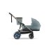 Διπλό καρότσι Cybex e-Gazelle S, για παιδιά, ηλεκτρικό, Stormy Blue με Taupe σκελετό - 2