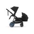 Διπλό καρότσι Cybex e-Gazelle S, παιδικό, ηλεκτρικό, Moon Black με Μαύρο σκελετό - 5