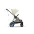 Carucior sport dublu Cybex e-Gazelle S, pentru copii, electric, Seashell Beige cu cadru Taupe - 14