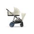 Carucior sport dublu Cybex e-Gazelle S, pentru copii, electric, Seashell Beige cu cadru Taupe - 4