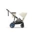 Ηλεκτρικό διπλό καρότσι Cybex e-Gazelle S, Seashell Beige με σκελετό Taupe - 3