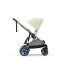 Carucior sport dublu Cybex e-Gazelle S, pentru copii, electric, Seashell Beige cu cadru Taupe - 13