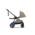 Διπλό καρότσι Cybex e-Gazelle S, παιδικό, ηλεκτρικό, Μπεζ αμύγδαλο με σκελετό Taupe - 15